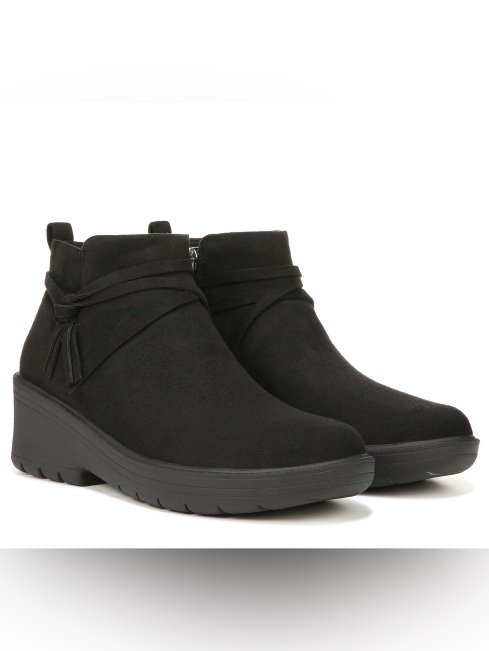 Black Suede Men's Ankle Boots - Unbranded